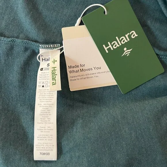 Halara U Neck Backless Split Flowy Maxi Casual Tank Dress - Picture 6 of 9